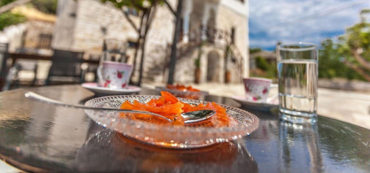 Archontiko Filippidi Hotel Mileai Bagian luar foto